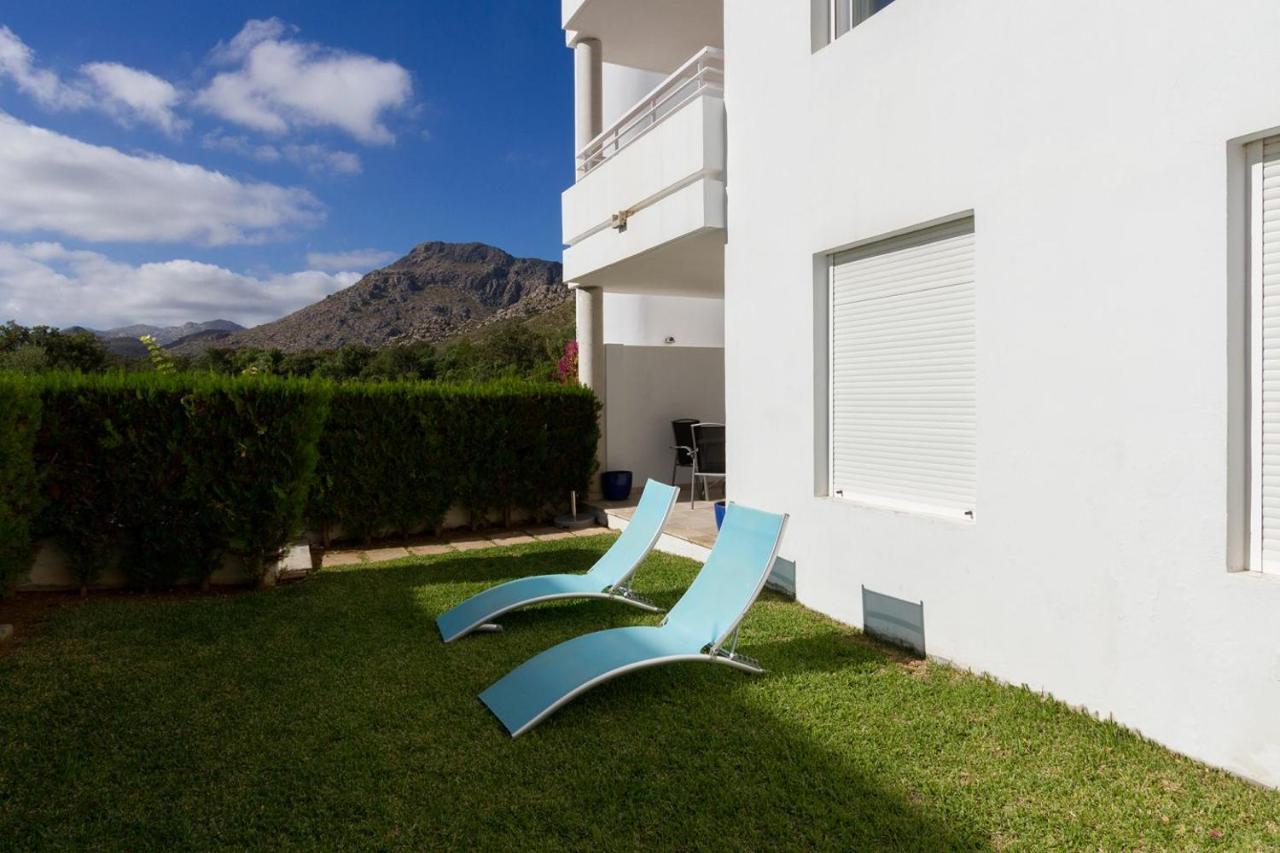 Ground Floor With Private Garden Bellresguard Apartment Port de Pollença Exterior foto